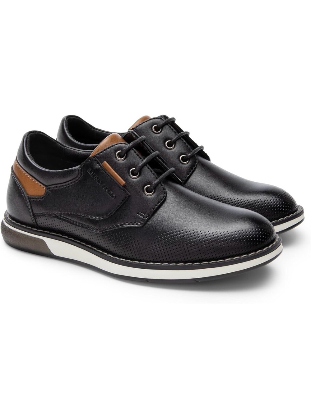 Boy’s Modern Sporty Oxford Dress Shoes - Comfort & Style
